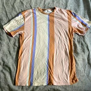 Striped Pacsun Tee Medium